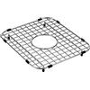 Moen GA726 12 X 14 Stainless Steel Bottom Sink Grid with Center Drain, Fits 14x16 Sinks, Stainless Steel
