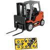 Carrello Elevatore Giocattolo RC, Veicolo Da Costruzione in 1:64, Gru RC