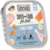 MAC's Cat in vaschetta 32 x 100 g Alimento umido per gatti - Salmone & Pollo