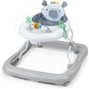 Ingenuity, Girello Multiattività Smooth Strides, Chambray, con Barra Regolabile in 3 Posizioni, Giocattoli Inclusi, Supporta lo Sviluppo, 6-12 Mesi