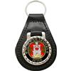 Family-crests Portachiavi In Pelle Del Clan Scozzese Peter