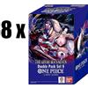 One Piece TCG Sealed Display 8x DOUBLE PACK VOL 9 DP09 DP-09 DP9 - ENG ENGLISH