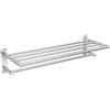 Moen Y5794CH Arlys 24-Inch Wide Modern Bathroom Hotel-Style Storage Shelf with Towel Bar, Chrome