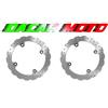 SIFAM COPPIA DISCHI FRENO MARGHERITA ANTERIORI HONDA CB 350 1986 1987 1988 1989 1990
