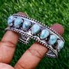 "Fatto a mano" Bracciale etnico fatto a mano con pietre preziose Larimar Repubblica...