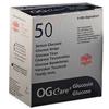 OGcare Glicemia Strisce Misurazione Glicemia 50 Pezzi