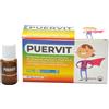 AGIPS FARMACEUTICI Puervit Integratore 10 Flaconcini da 10 ml Con Tappo Serbatoio