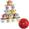 Chicco Gioco Monkey Strike Bowling 18m