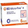CORMAN BD Microfine Ago 6mm 31G 100 Pezzi