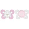 Chicco Physio Comfort Succhietto Silicone Girl 0-6 Mesi