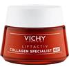 Vichy Liftactiv Collagen Specialist Crema Viso Notte Anti-Età 50 ml