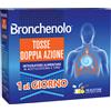 Bronchenolo Tosse Doppia Azione 1 al Giorno Integratore per la Tosse 10 Bustine