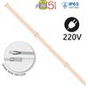ALCAPOWER STRISCIA LED 2835 COB 15W/MT NATURALE 5 METRI IMPERMEABILE 220V HEM230V-5x-ALC927331