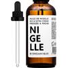 Biorganique Olio di Nigella / Cumino Nero - 100% Biologico, Pure, naturale e Spremuto a freddo - 100 ml - Cura per capelli, corpo, pelle, Cuoio Capelluto