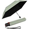 Knirps Ombrello tascabile Ultra U.200 Medium Duomatic - On To Automatico - Antitempesta - Antivento, Wasabi With Black Coating - Protezione dai raggi UV e dal calore, 95 cm