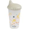 POUPY Borraccia Bimbi in plastica da 300 ml, senza BPA con beccuccio e valvola interna removibile, lavabile e riutilizzabile