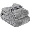 VEVOR Coperta Ponderata per Letto, Coperta Pesante Traspirante Rinfrescante, con Perle di Vetro, Uso in Ogni Stagione, per Adulti, Migliora il Sonno, Grigio 1524 x 2032 mm ±40 mm, ca. 9,2 kg