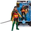 Bizak McFarlane - Scultura Robin Damian Wayne Classic DC Muliverse Figura da collezione, multicolore, 17 cm (64387111)