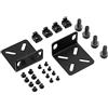 MokerLink Kit di montaggio su rack per switch larghi 17,3, distanza foro regolabile 14-29mm, 0,5-1,1 pollici, compatibile con alcuni prodotti Cisco, NETGEAR, Dell, D-Link, Linksys, HP, TRENDnet