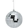 Inges's Christmas Palla Disco Party in Vetro Argento 11cm