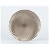 Kaemingk Piatto Decorativo Champagne con Motivo a Spirale Dorata 33 cm Kaemingk