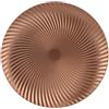 Kaemingk Piatto Decorativo Brandy con Motivo a Spirale Dorata 33 cm Kaemingk