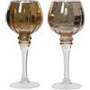 Kaemingk Portacandela Decorativo in Vetro oro o Champagne 25 cm ass Prezzo cad