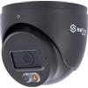 Safire Smart IPT010A-4B1-DL-GREY Turret IP Poe 4 MP, ottica 2.8 mm, IR + Led Bianco, Microfono - Safire Smart