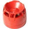 Notifier Sirena rossa convenzionale Notifier con base IP65 CWSO-RR-W1