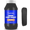 7 Artists Chalk Paint Nero 1000 ml Finitura Opaca | Pittura per Mobili Senza Carteggiare | Colori | Vernice per Legno | Vintage Paint
