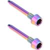 VGOL Perni Per Bicicletta In Lega Di Titanio Vite Compatibile Con EasyBikeParts Magura MT2 MT4 MT5 MT5 MT7 Argento