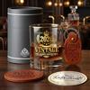 CROWNLY CRYSTAL Bicchiere Whisky Pensione 2026 Regalo Uomo Idee Regalo Originali per Collega Papà e Nonno Calice da Degustazione Rum e Amaro Gadget Divertenti Festa Pensionamento e Decorazioni Natale per Lui