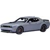 Autoart 2022 Dodge Challenger R/T Scat Pack Widebody Smoke Show Gray 1/1