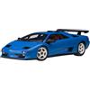 AutoArt Modellino auto Autoart Lamborghini Diablo SV-R Blu Le Mans blu 1/18