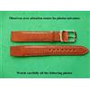 18 MM Braccialetto Per Manici Fisso Anti Super Qualità Lucertola " Gold " Chiaro