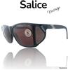 SALICE occhiali da sole BLACK - S FILTERING ANTICHOC GREY LENS VINTAGE 80s Italy
