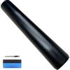 NewL - Pellicola adesiva in vinile, senza bolle, a rilascio d'aria, adesivo fai da te per auto, veicoli, moto, autoadesivo, colore nero opaco con effetto ghiaccio, 30 x 300 cm