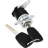 VGOL Barilotto Serratura Sportello Auto con 2 Chiavi Compatibile con Fiat Fiorino Qubo Doblo