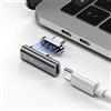 ELECJET MagJet S, adattatore USB-C magnetico a 20 pin, ricarica rapida da 100 W, trasferimento dati da 10 Gb/s, video 4K ad alta risoluzione 60 Hz, compatibile con MacBook Pro e altri dispositivi