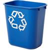 Rubbermaid Commercial Products RCP295573BE Cestino dell'Immondizia, 12.9 L, Blu