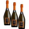 Lamberti Cuvée Spumante Extra Dry - 750 ml (Confezione da 3)