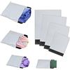 huruirui Buste per Spedizioni Sacchetto di Plastica 4 Diverse Dimensioni per Spedizioni Vinted Buste Postali Autoadesive Opache per Abbigliamento Logistica Imballaggio Trasporto 50pcs