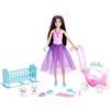Barbie - Bambola Barbie Skipper Set Dreamtopia, playset con bambola Skipper, due agnellini, un passeggino a forma di carrozza e tanti altri accessori, Giocattolo per Bambini 3+ Anni, HLC29