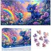 Ginfonr Puzzle Da 1000 Pezzi, PREHISTORIC PARADISE - Puzzle per Adulti Rompicapo Impegnativo, Animale Giochi Di Puzzle per Tutta La Famiglia, Un Regalo Festivo per Gli Amici in Una Bella Confezione