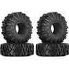 INJORA Pneumatici Mud Terrain 1.9 Kraken Claw per Axial SCX10 PRO UTB18 TRX4 Redcat VS4-10 Redcat Gen 8 7 PRO Enduro FCX10 1/10 RC Crawler Car, 4PCS