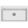 PLADOS Lavello in quarzo da cucina incasso PLADOS LX8610 monovasca - Bianco Latte