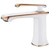 GRIFEMA G1001W Lyon-Miscelatore Lavabo, Rubinetto Monocomando per Bagno, Bianca [Exclusiva Amazon] [Esclusiva Amazon]