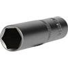 BRILLIANT TOOLS BT021825 Bussola esagonale 3/8, versione lunga, 13 mm [Powered by KS TOOLS]