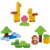 Ecoiffier Giochi Ecoiffier - 1379 - Scatola Jungle 200 pezzi - Abrick - Gioco di costruzione per bambini - A partire da 18 mesi - Origine Francia Garantita