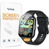 Frgnie Pellicola protettiva compatibile con Motast, Jugeman P99 Smartwatch da 1,96 (6 pezzi), flessibile TPU compatibile con HOIFA P98 Smartwatch 1.96, custodia protettiva senza bolle